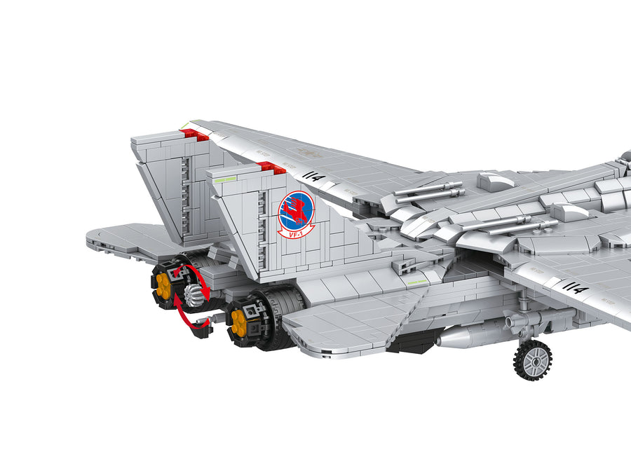 Maverick's F-14A Tomcat "Top Gun" - Sistema de ladrillos