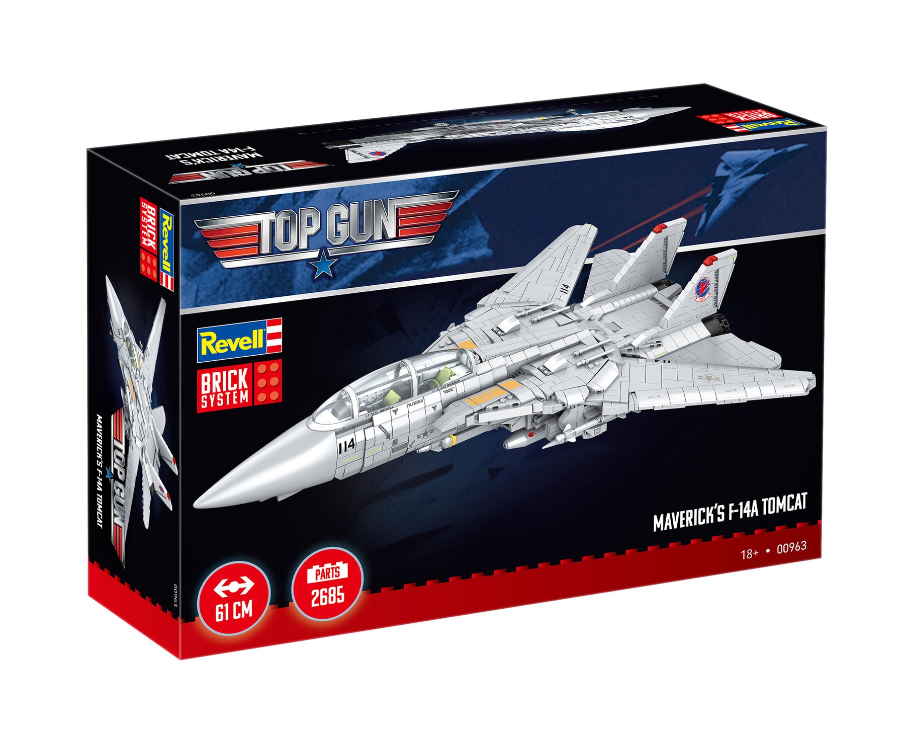 Maverick's F-14A Tomcat "Top Gun" - Brick System