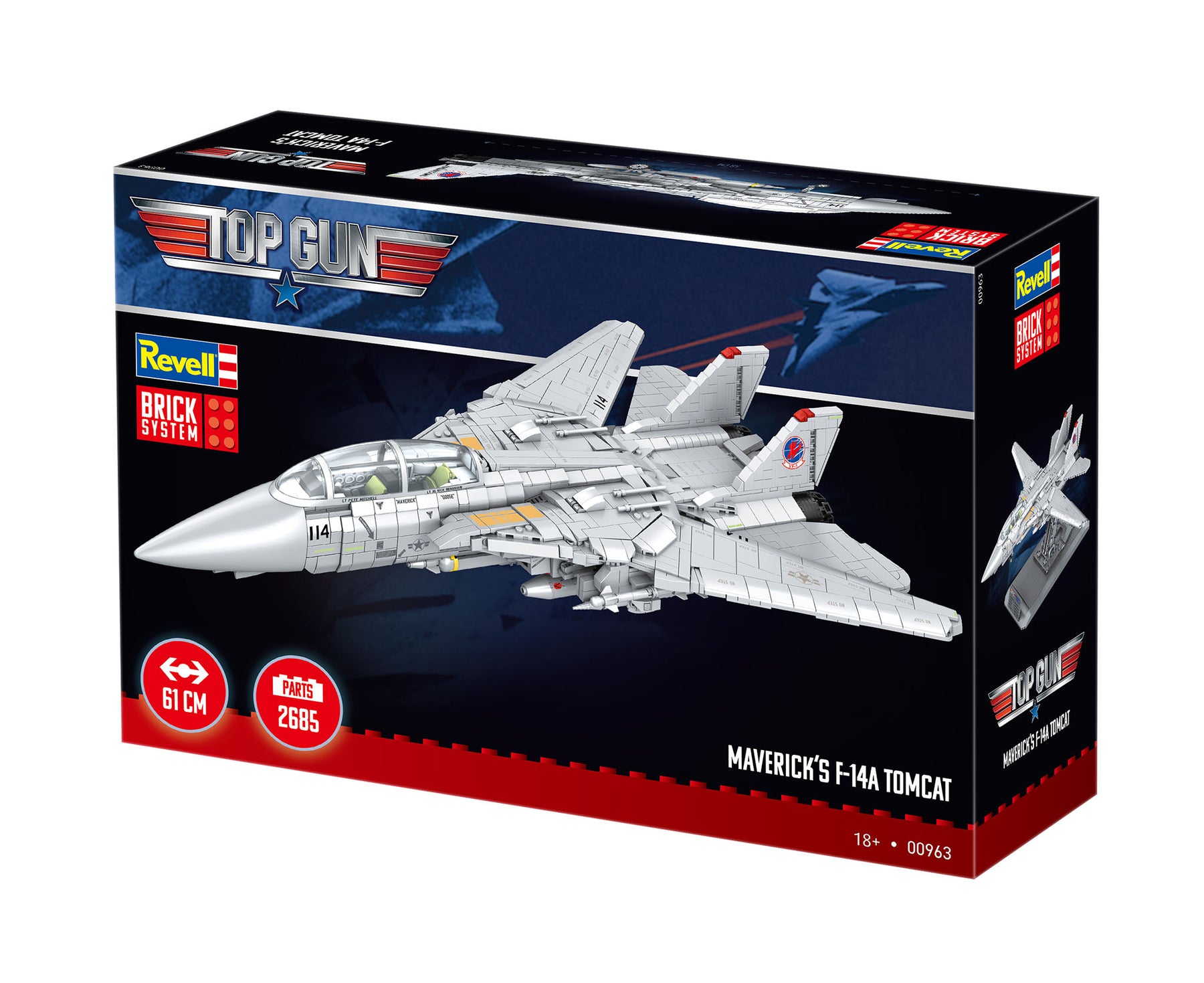 Maverick's F-14A Tomcat "Top Gun" - Brick System