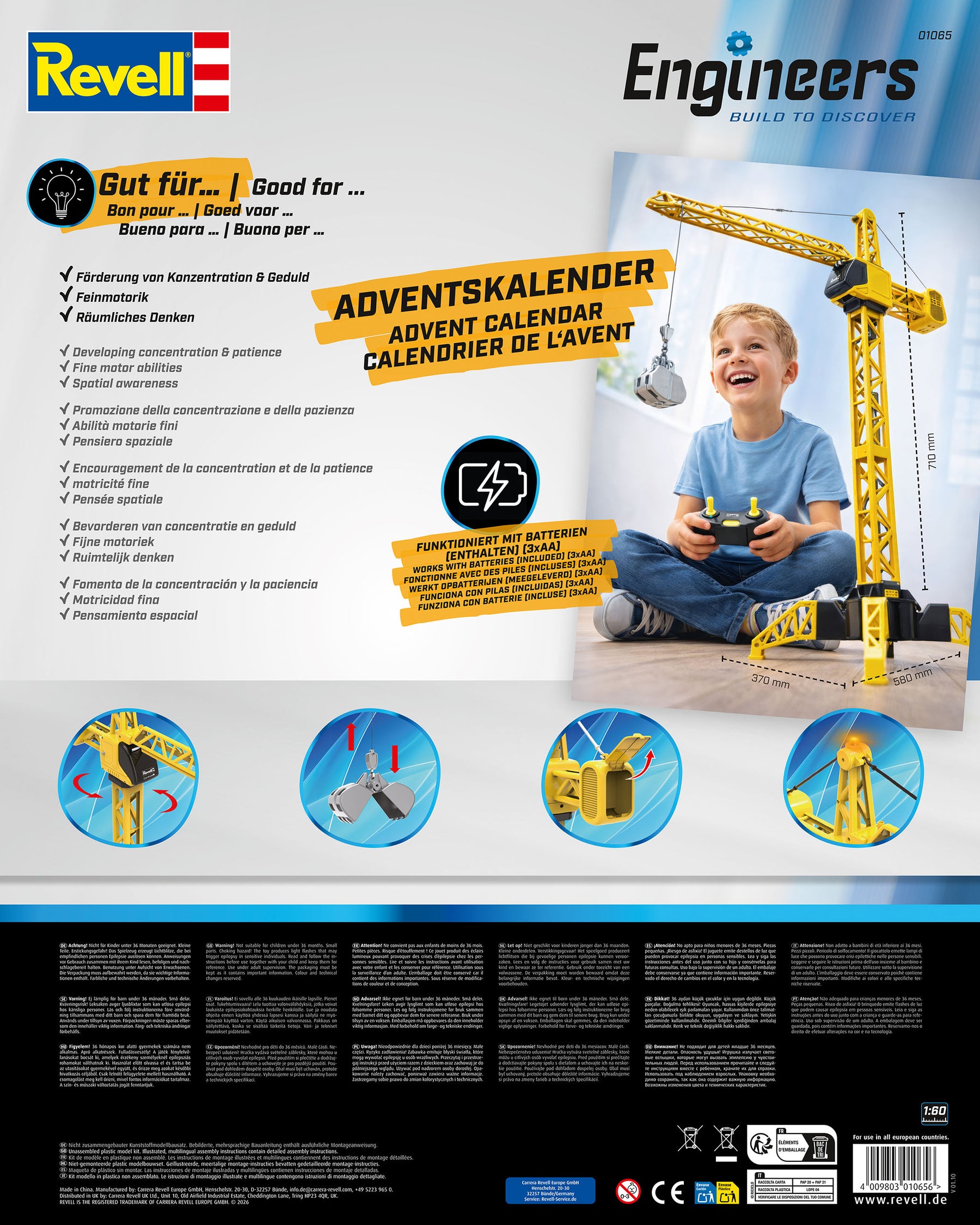 Advent Calendar Revell Engineers "Mega Crane"