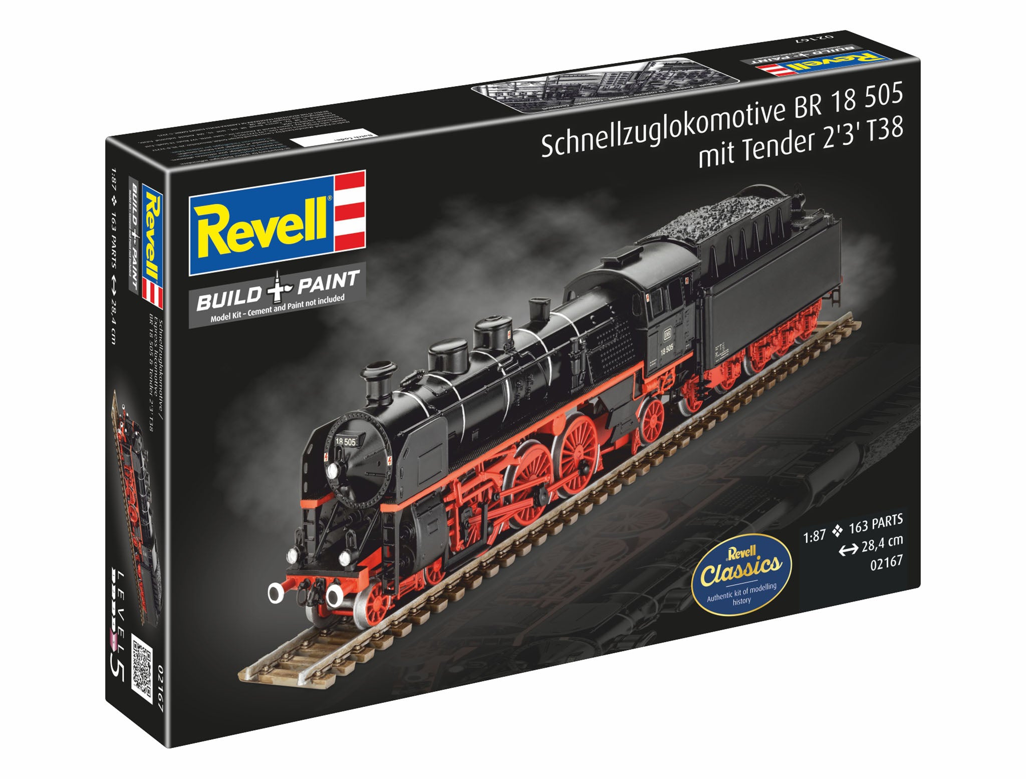 Express Locomotive BR 18 505 with Tender 2'3' T38