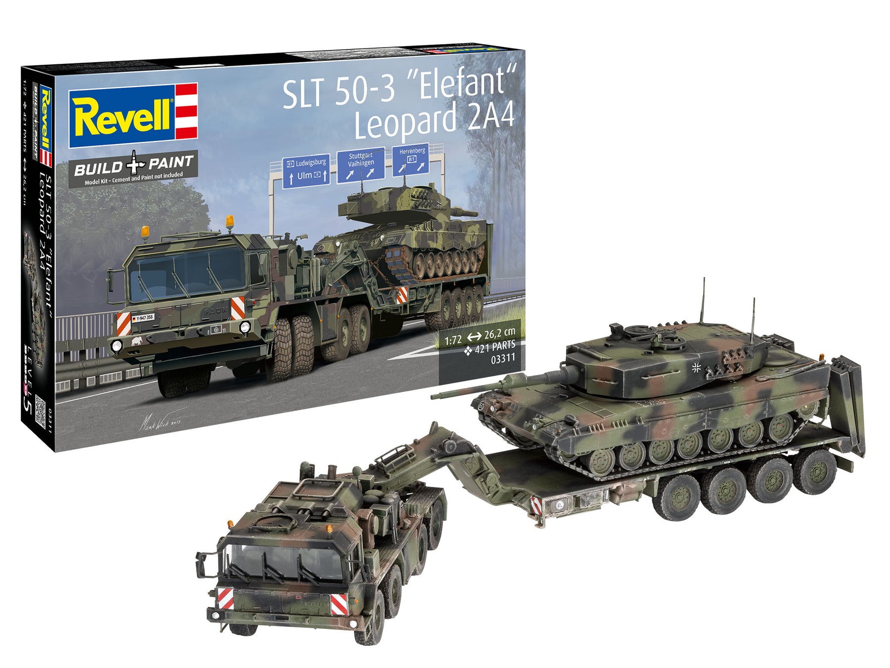 SLT 50-3 "Elephant" + Leopard 2A4