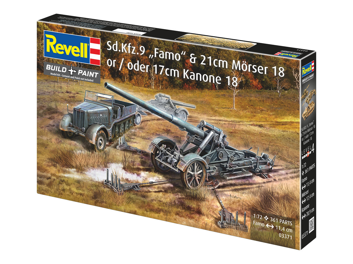 Sd.Kfz.9 "Famo" 21cm Mörser 18 or 17cm Kanone 18