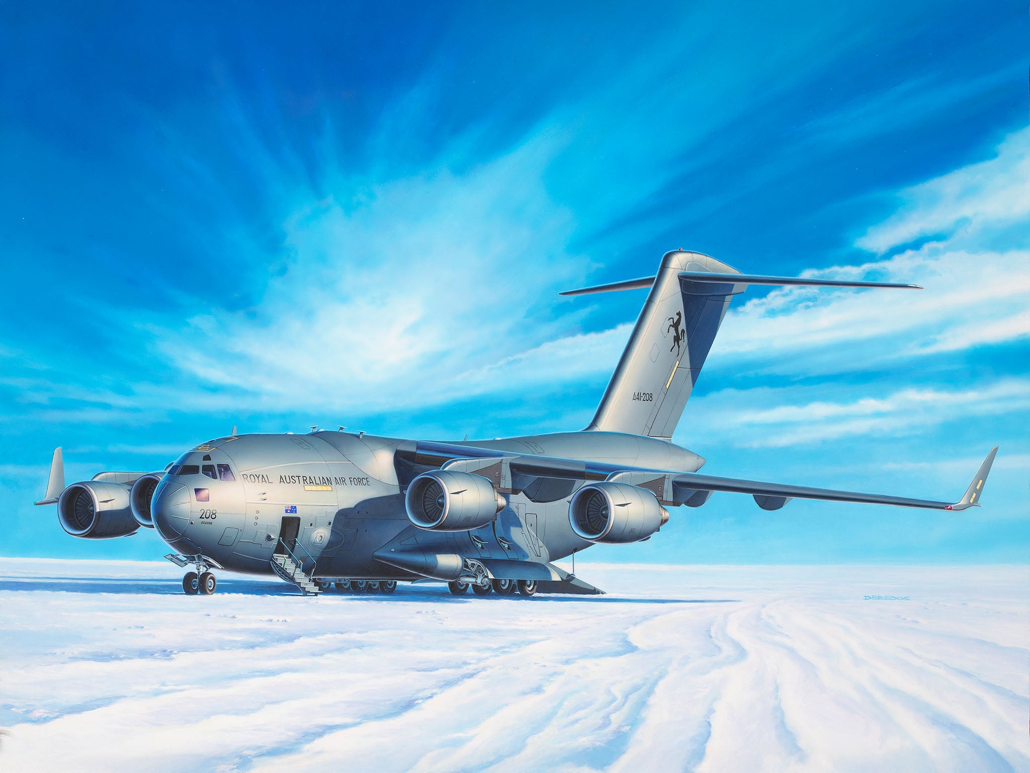 Boeing C-17A Globemaster III: The transport titan in 1:144