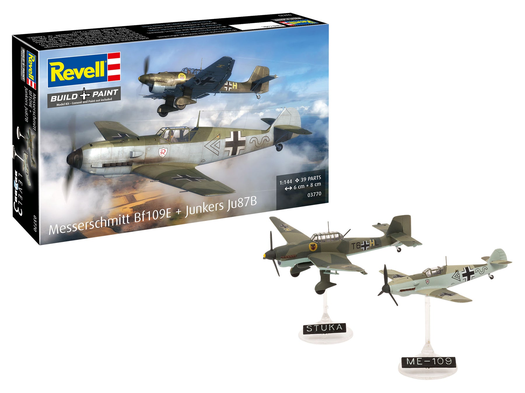 Messerschmitt Bf109E & Junkers Ju87B Stuka