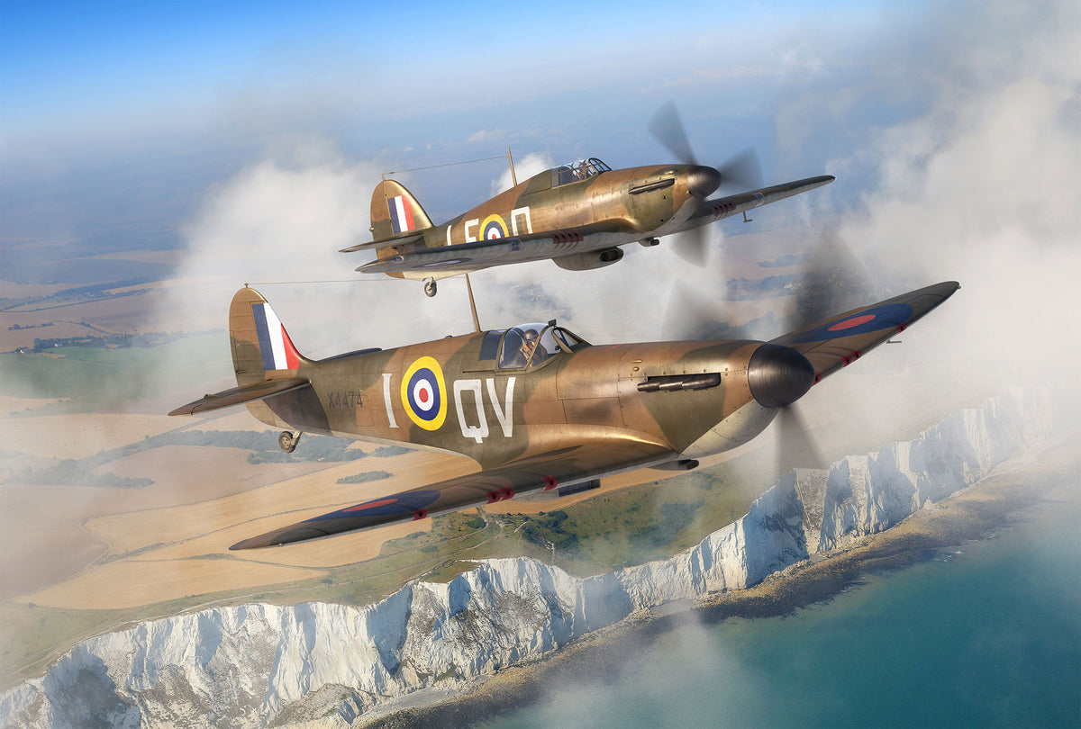 Supermarine Spitfire Mk.Ia i Hawker Hurricane Mk.I