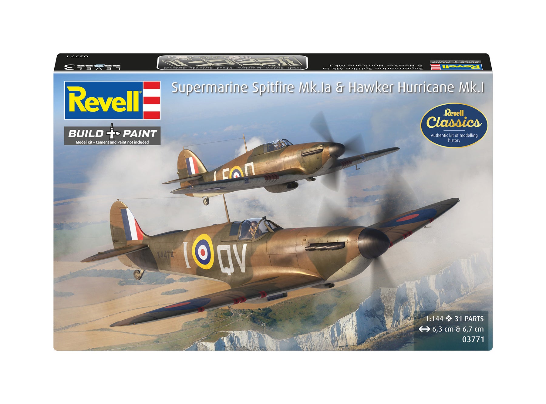 Supermarine Spitfire Mk.Ia & Hawker Hurricane Mk.I