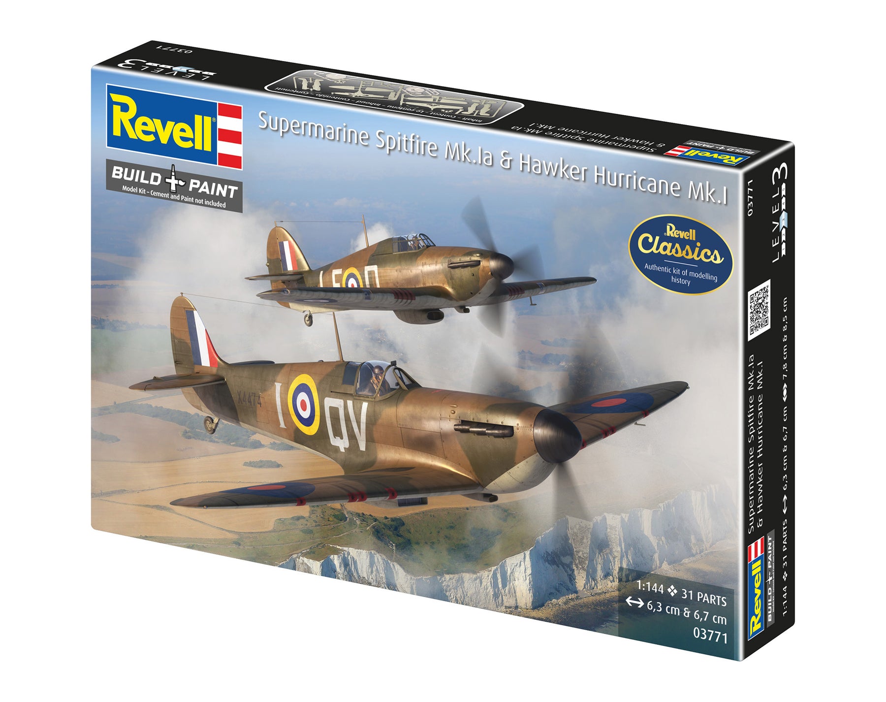 Supermarine Spitfire Mk.Ia & Hawker Hurricane Mk.I