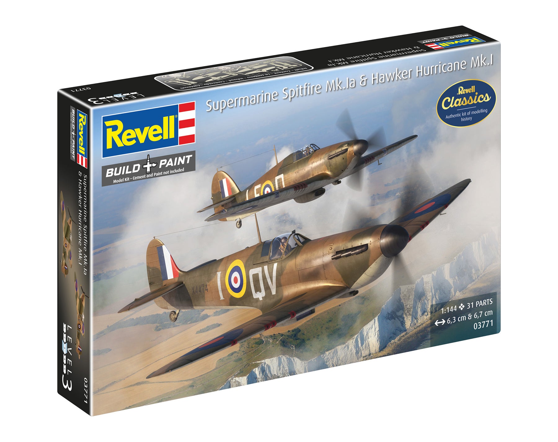 Supermarine Spitfire Mk.Ia & Hawker Hurricane Mk.I