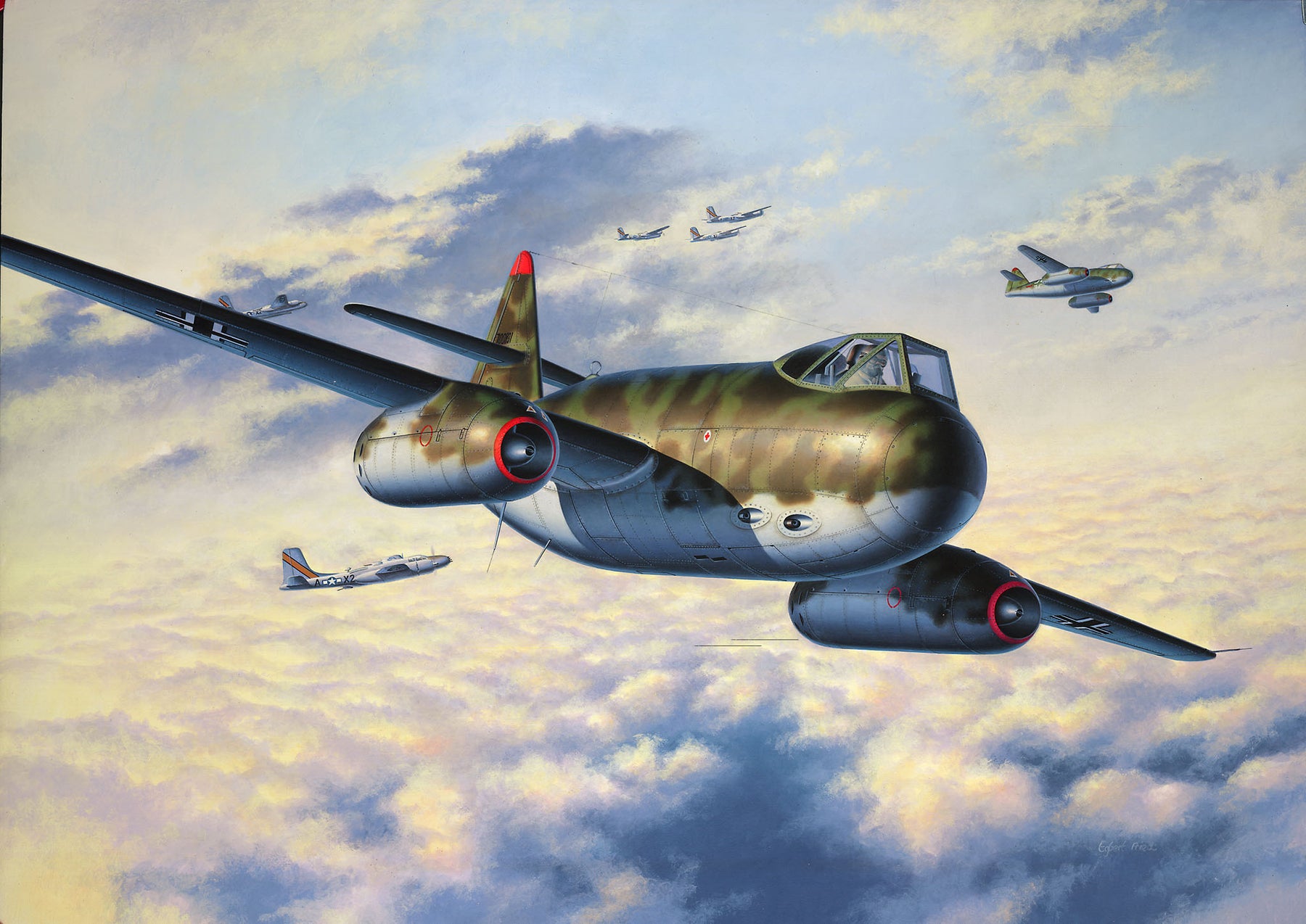 Messerschmitt P.1099A - Serie P