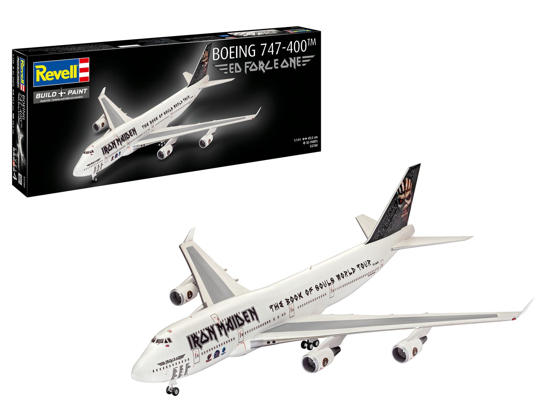 Boeing 747-400 Iron Maiden "Ed Force One"