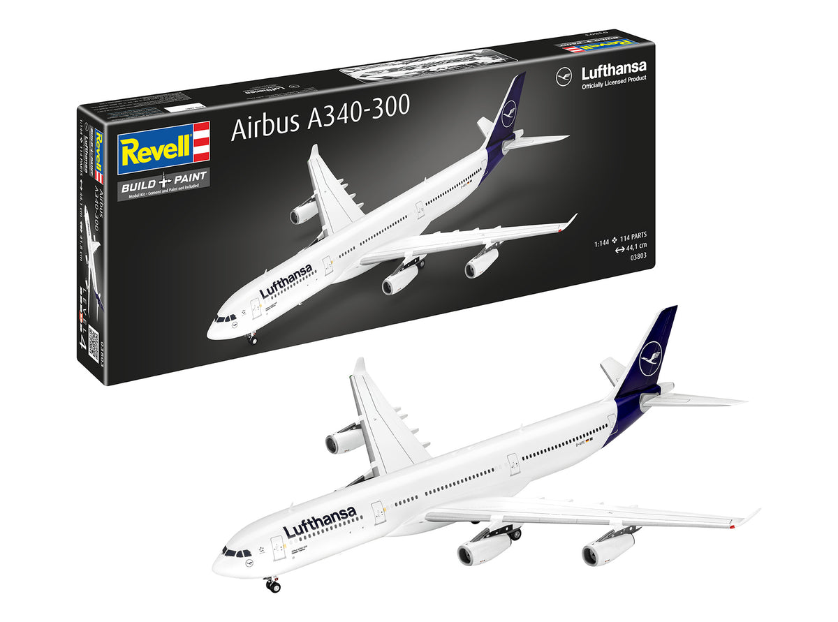 Airbus A340-300 “Lufthansa” nieuwe kleurstelling