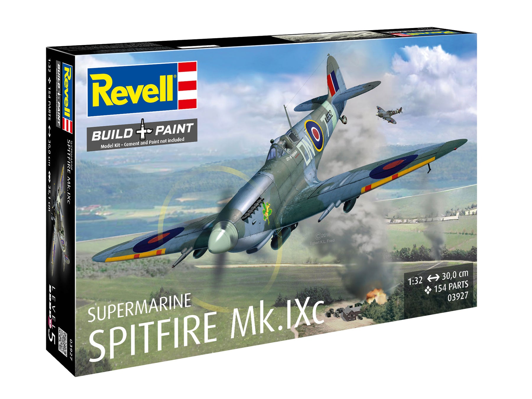 航空機・ヘリコプター Revell Supermarine Spitfire Mk. IXc 1:32 Supermarine Spitfire Mk.IXc