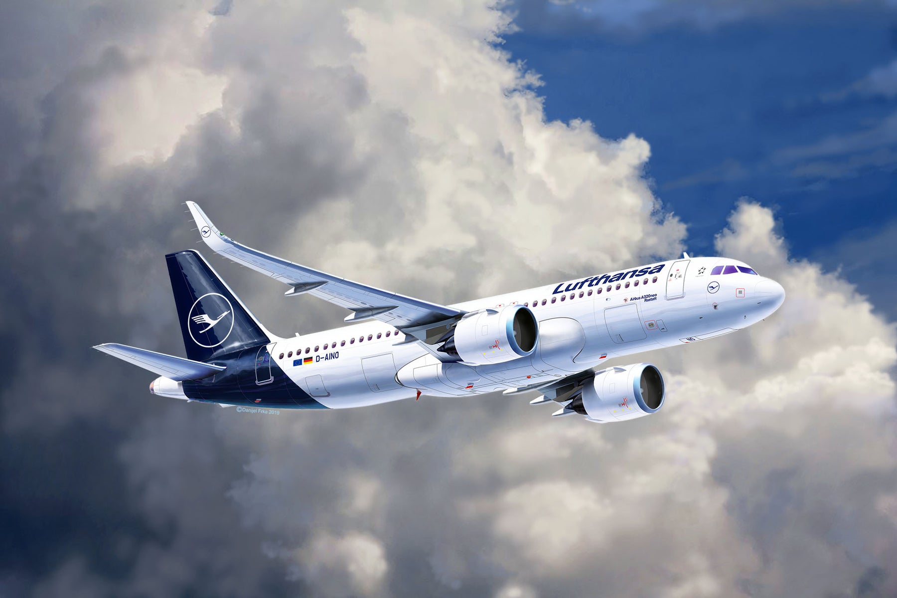 Airbus A320neo "Lufthansa" v novém provedení