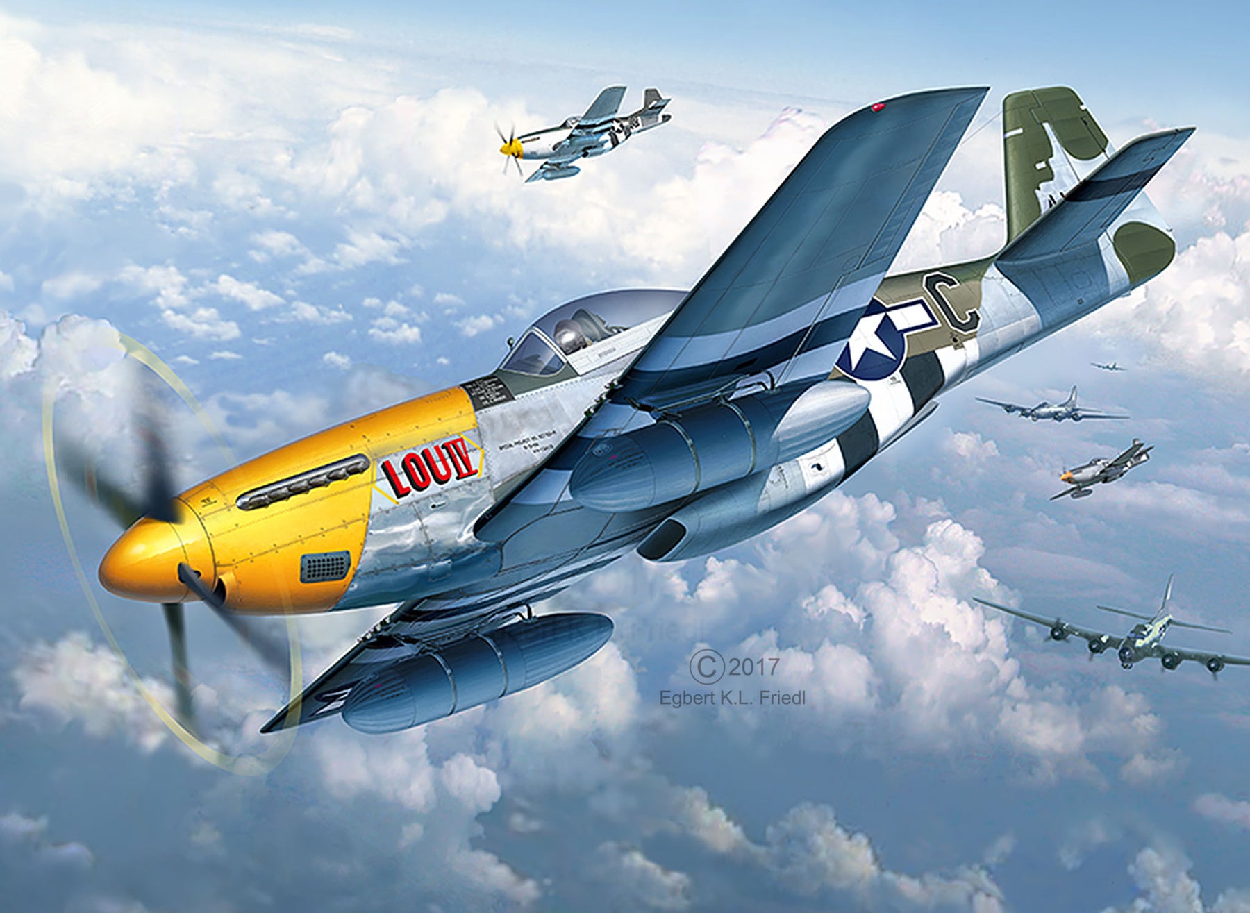 P-51D-5NA Mustang (vroege versie)