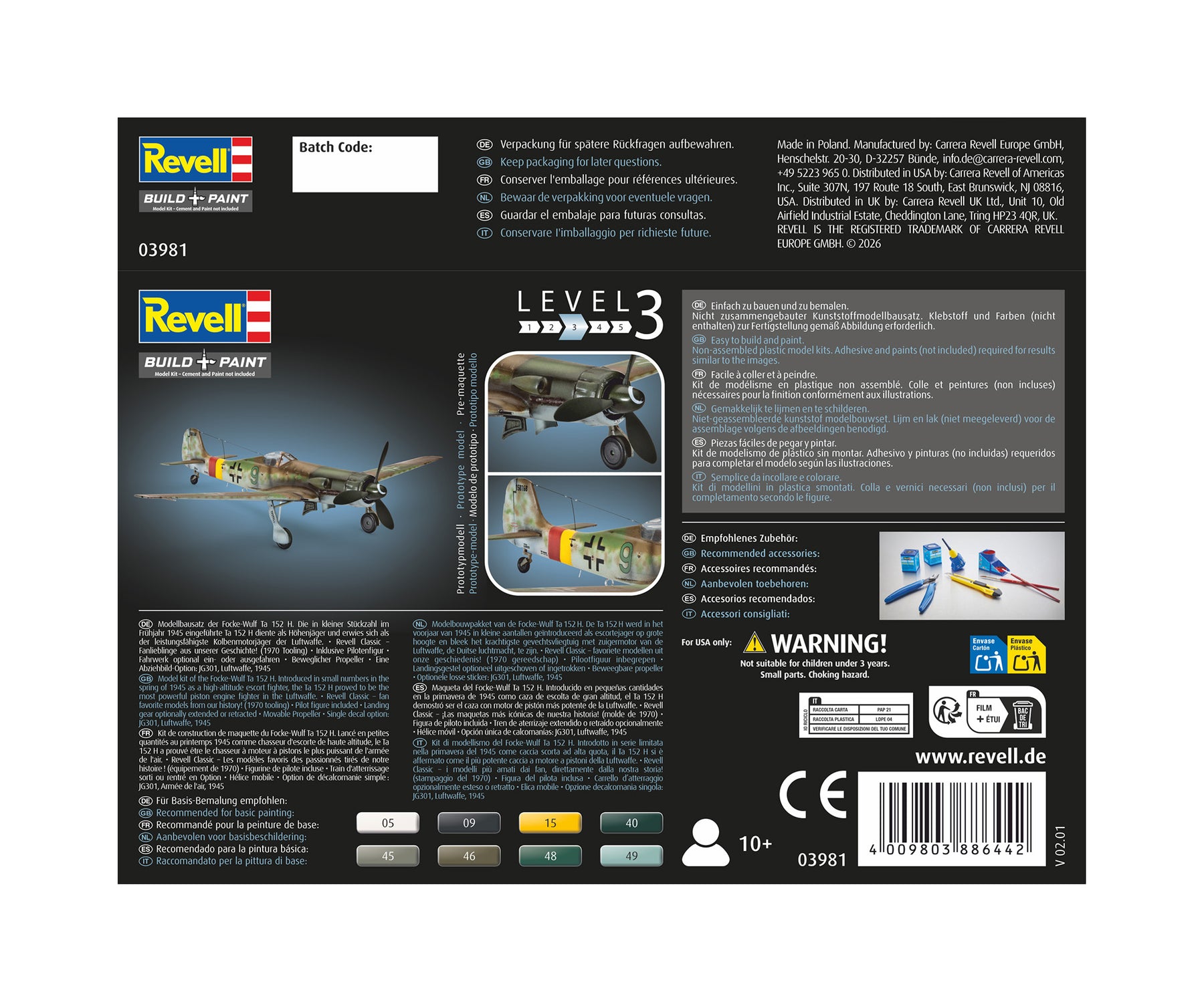Focke Wulf Ta 152 H