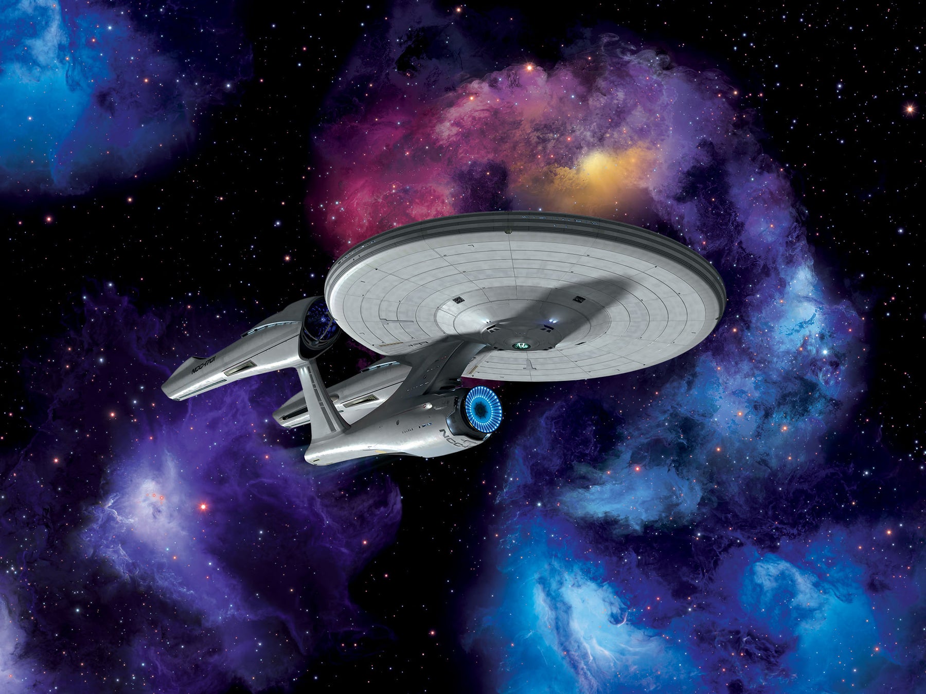 U.S.S. Entreprise NCC-1701 " DANS LES TÉNÈBRES "