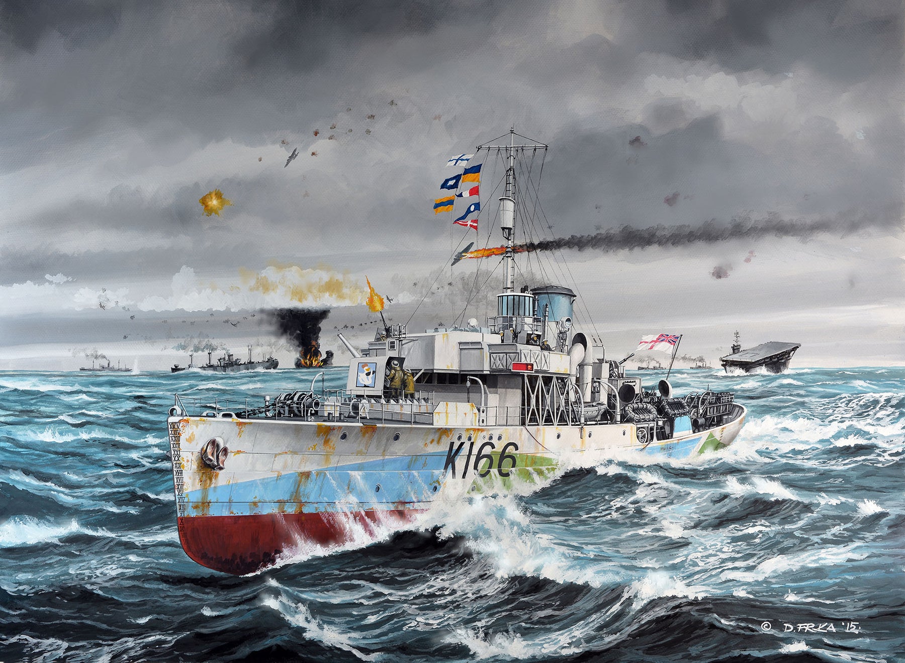 Flower Class Corvette "HMCS Snowberry"