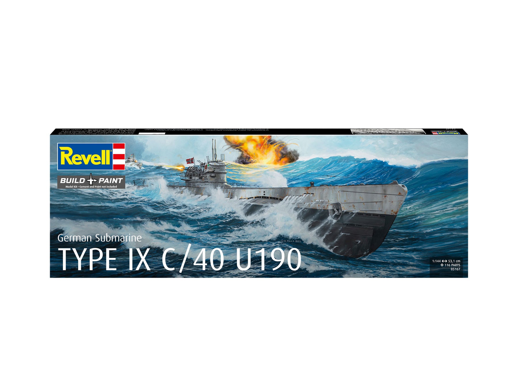German Submarine Type IX C/40 U190
