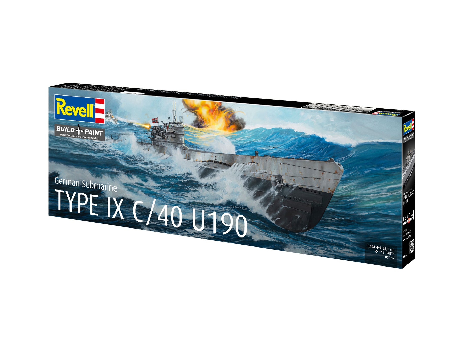 German Submarine Type IX C/40 U190
