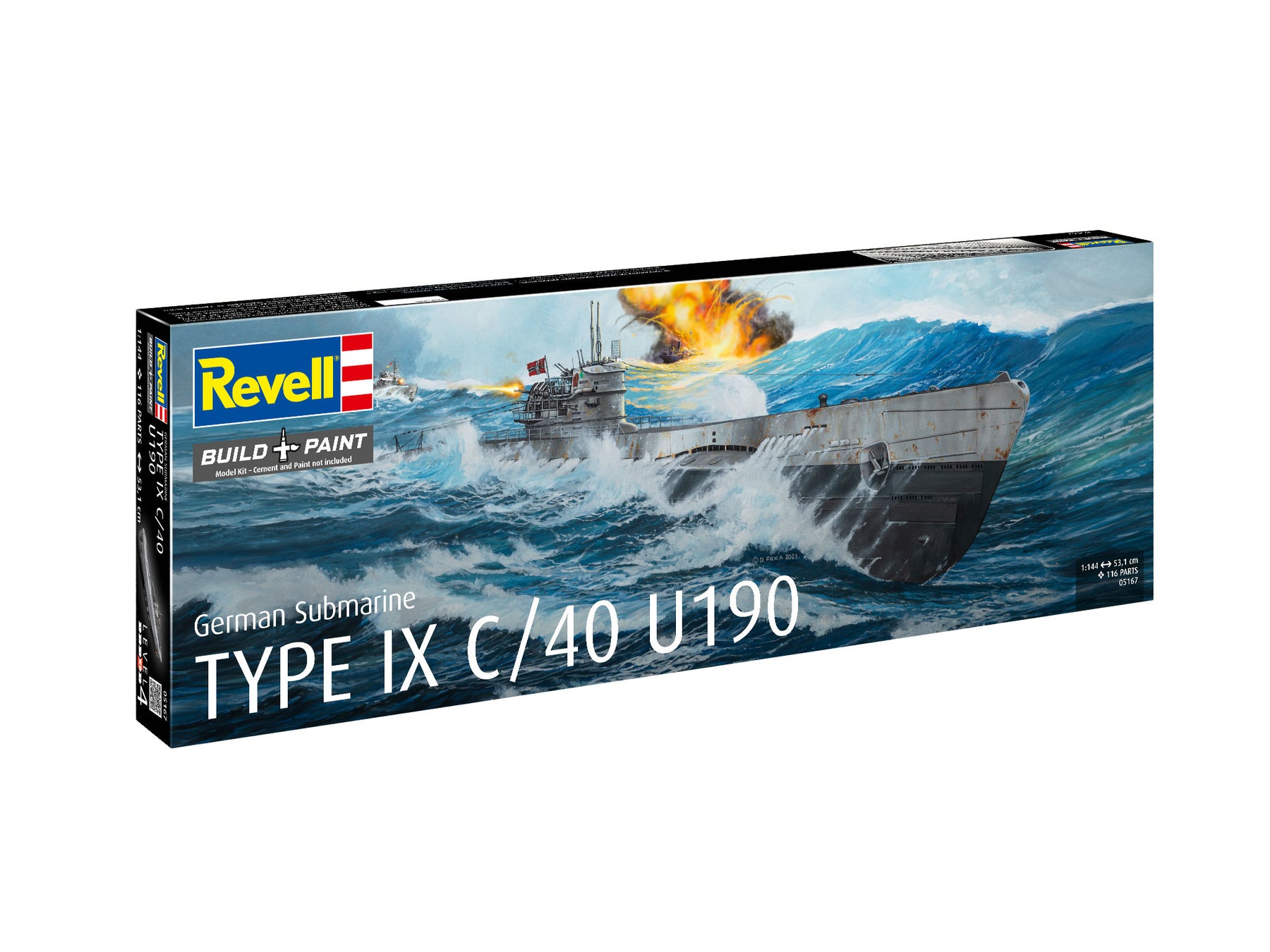 German Submarine Type IX C/40 U190