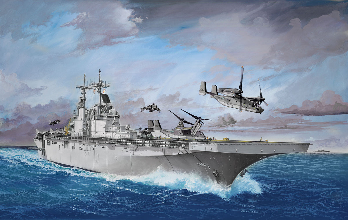 US Navy Assault Carrier WASP Class