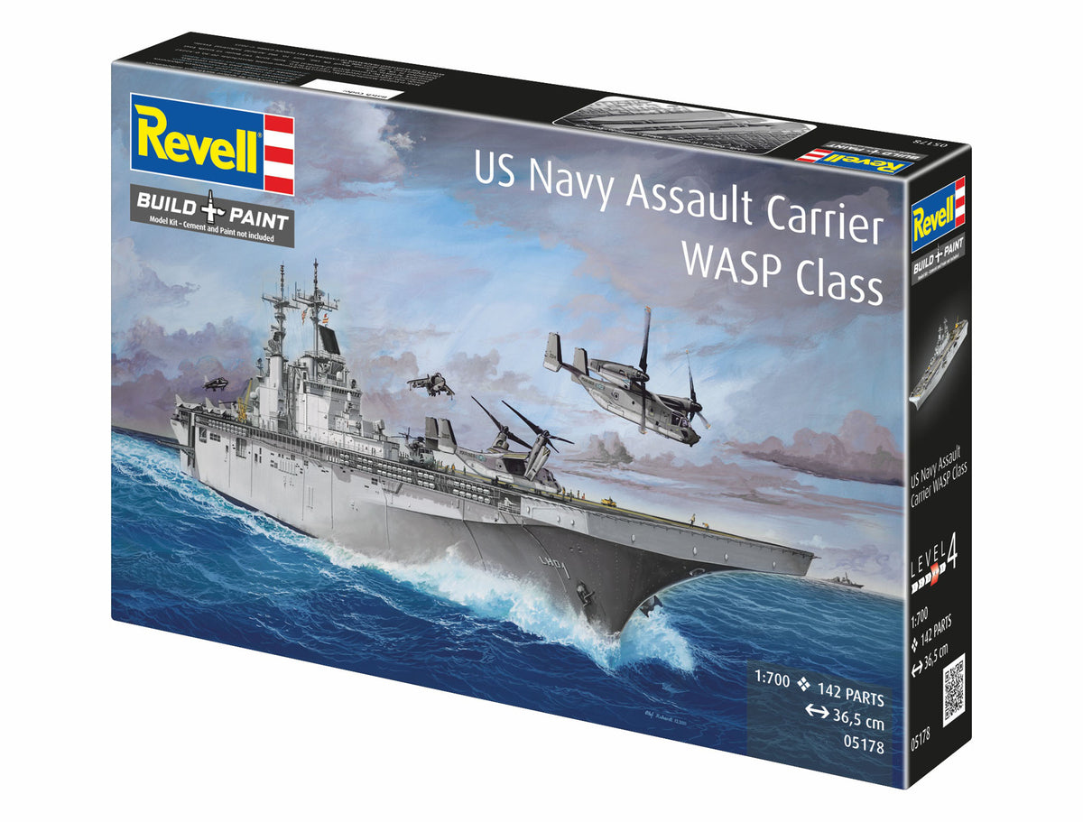 US Navy Assault Carrier WASP Class