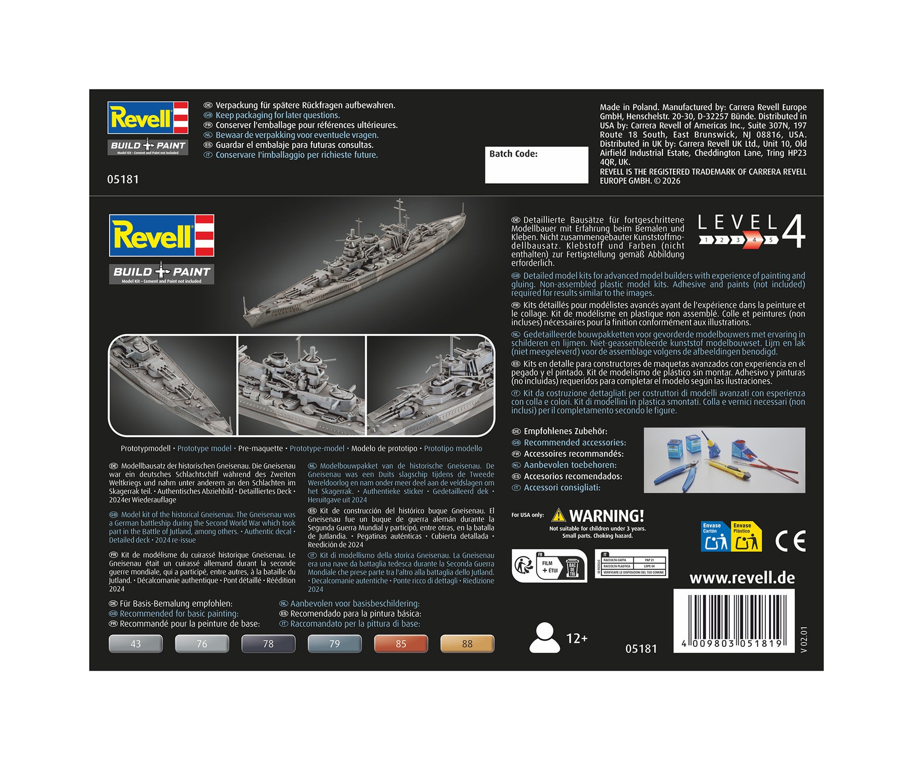 Battleship Gneisenau