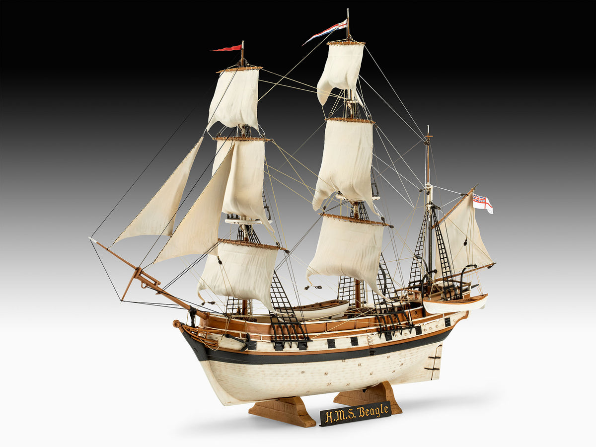 Darwin's Historical Discovery Barque H.M.S. Beagl
