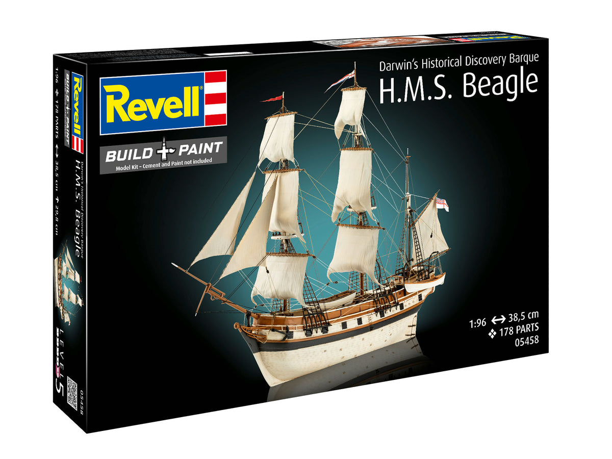 Darwin's Historical Discovery Barque H.M.S. Beagl