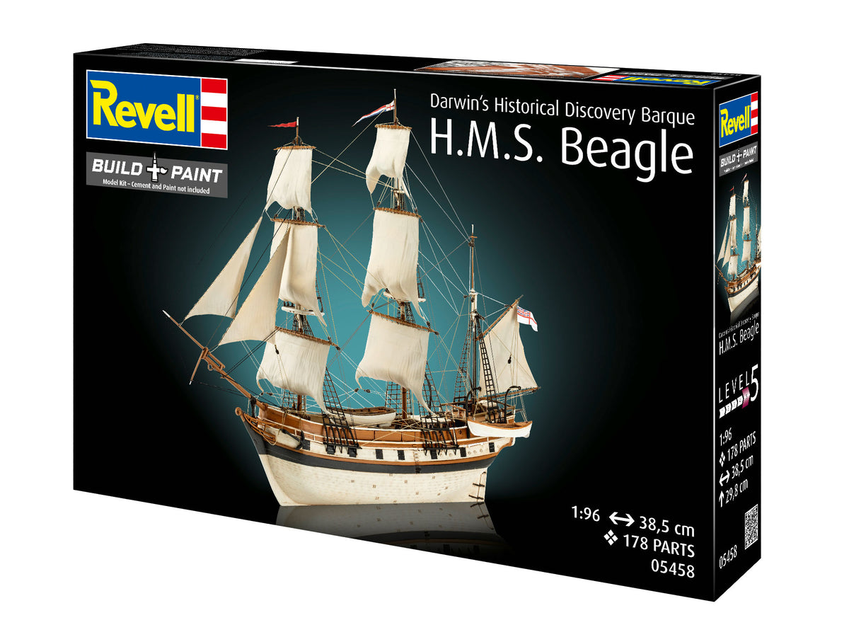 Darwin's Historical Discovery Barque H.M.S. Beagl