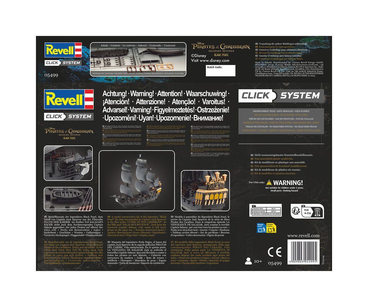 System zatrzaskowy Black Pearl