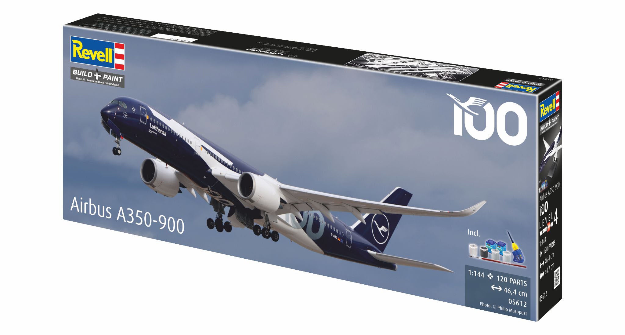 Model Lufthansa A350-900: Anniversary edition 1:144 od Revell