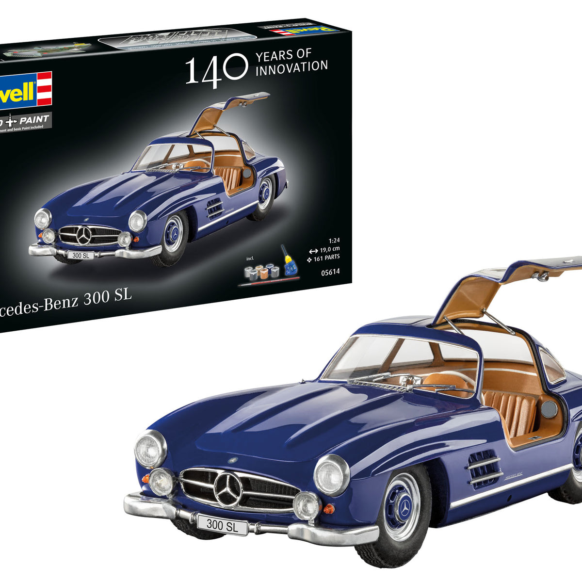 MINICRAFT 1/16 Mercedes 300SL プラモデル Mercedes-Benz 300 SL: The gullwing legend as a gift set