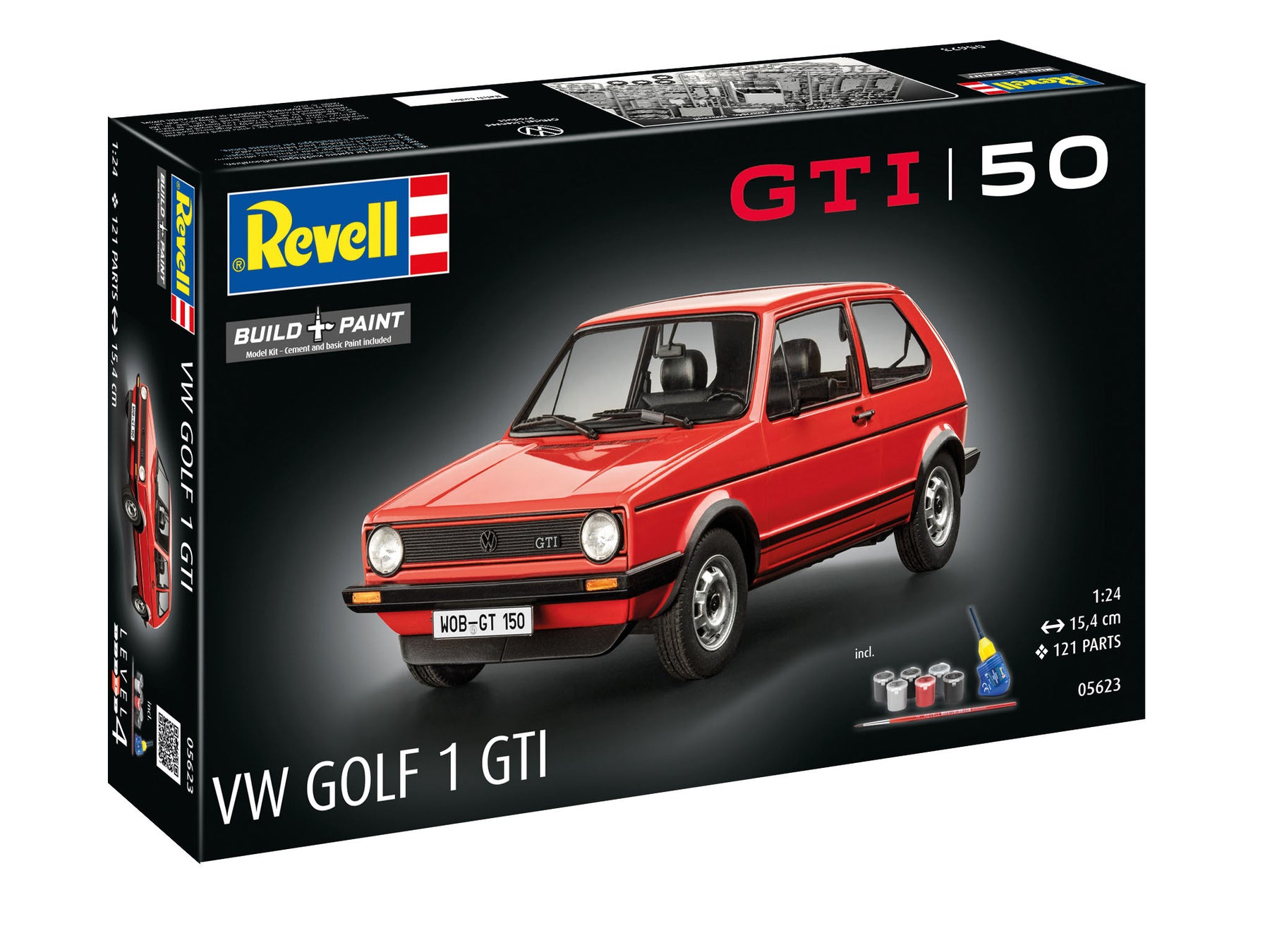 Geschenkset "50 Jahre VW Golf 1 GTi"