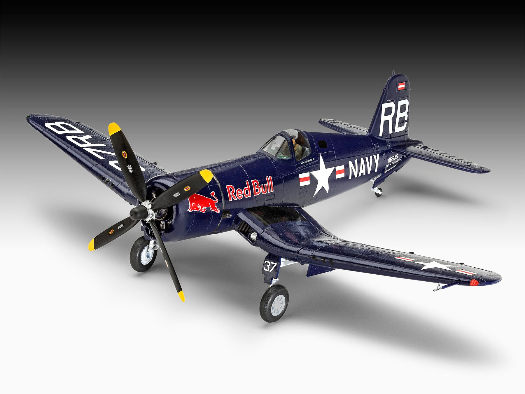 Set de regalo F4U-4 Corsair: Flying Bulls 25th Anniv.