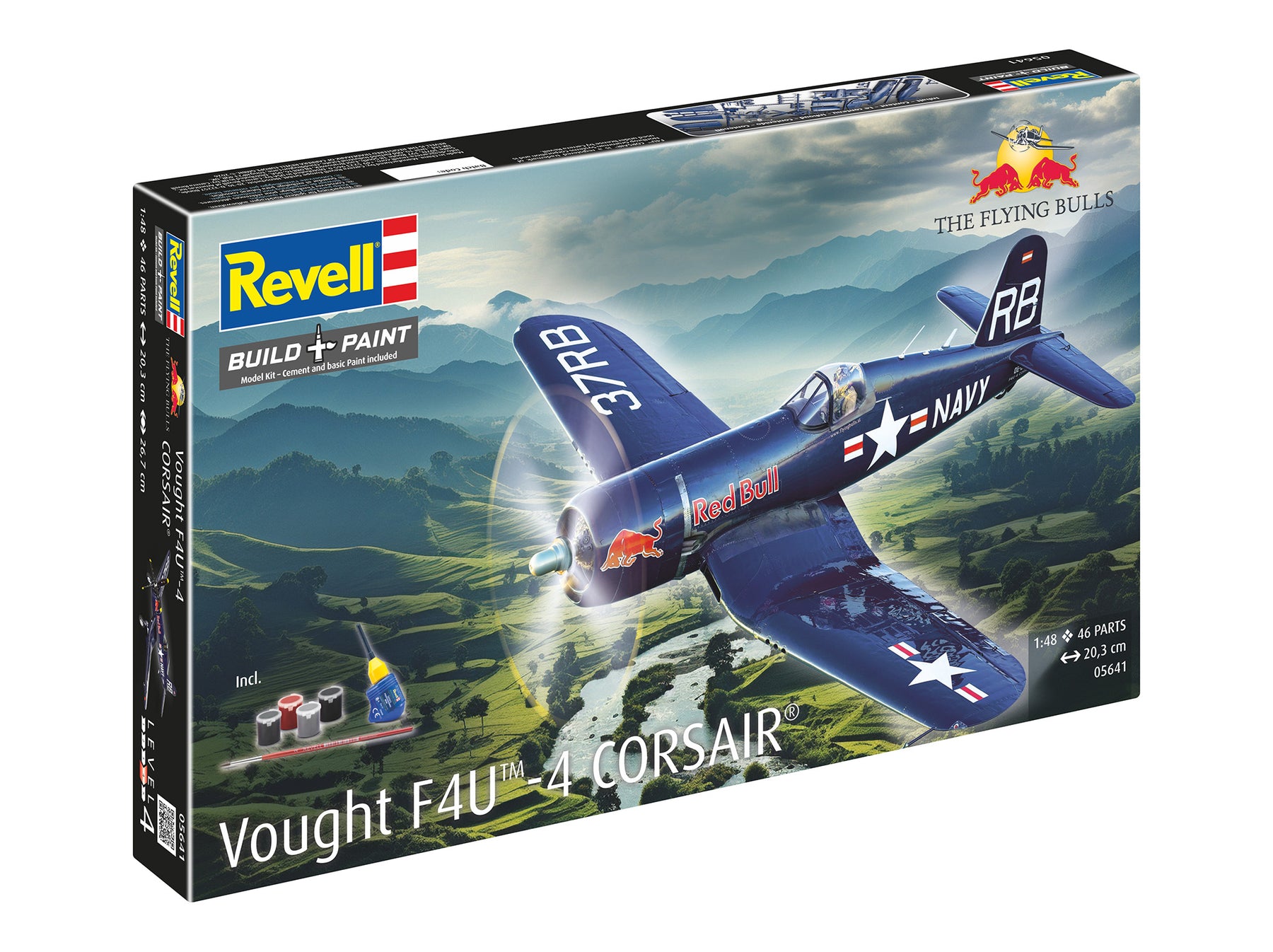 Set de regalo F4U-4 Corsair: Flying Bulls 25th Anniv.