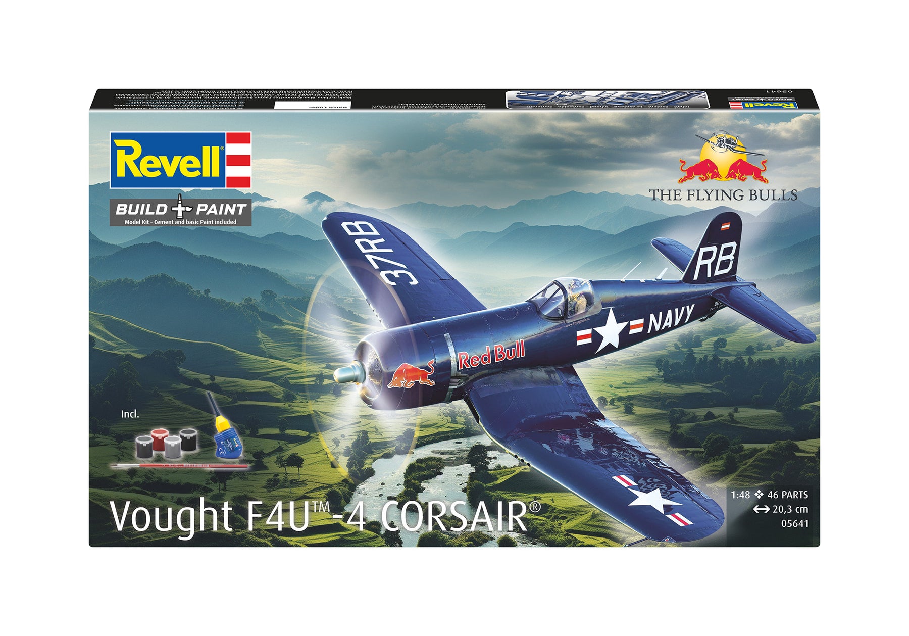 Set de regalo F4U-4 Corsair: Flying Bulls 25th Anniv.