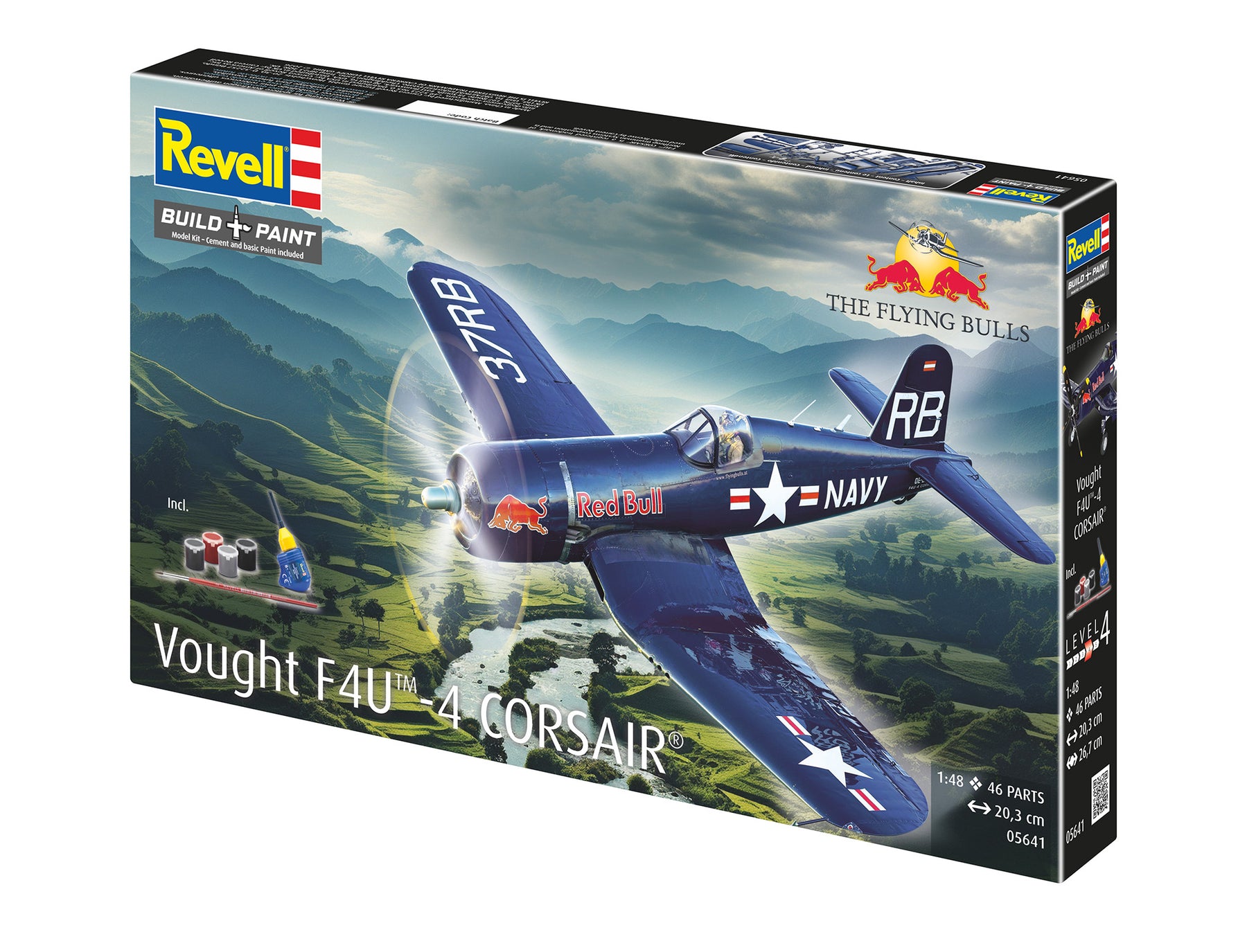 Set de regalo F4U-4 Corsair: Flying Bulls 25th Anniv.