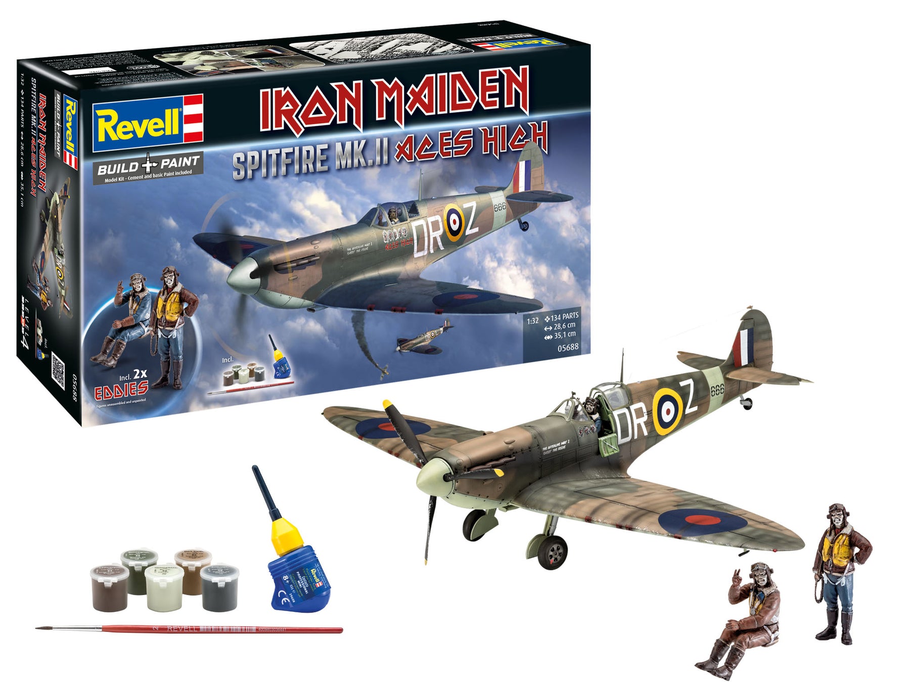 Geschenkset Spitfire Mk.II "Aces High" Iron Maiden