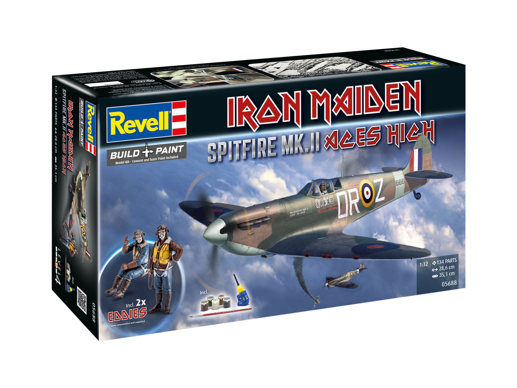 Geschenkset Spitfire Mk.II "Aces High" Iron Maiden