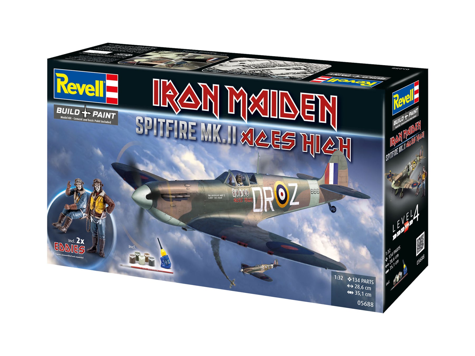 Geschenkset Spitfire Mk.II "Aces High" Iron Maiden