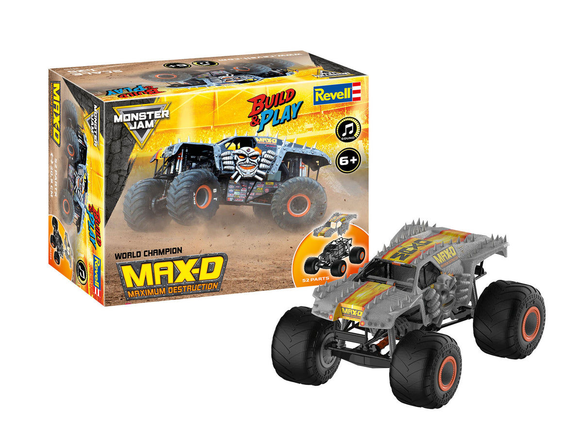 Build & Play: Monster Jam Max-D