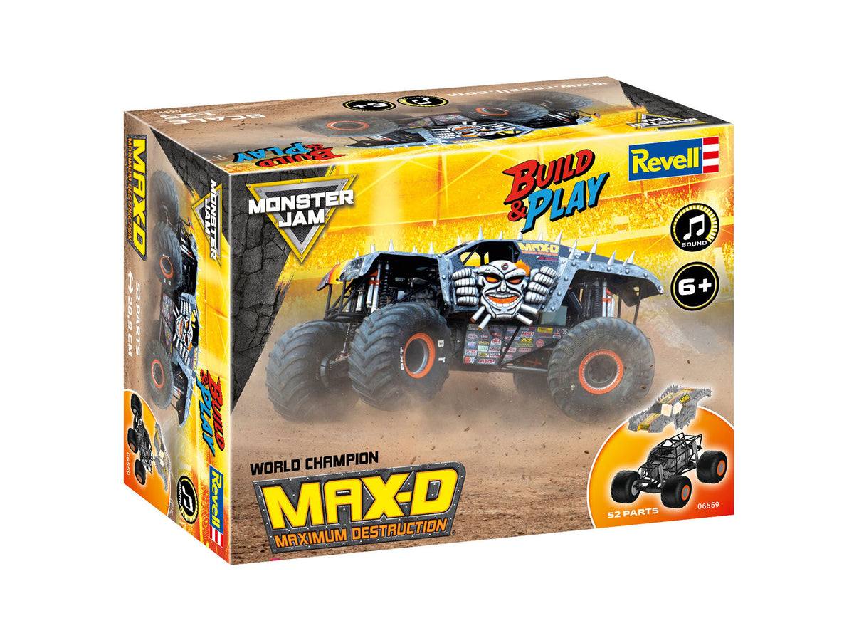 Build & Play: Monster Jam Max-D
