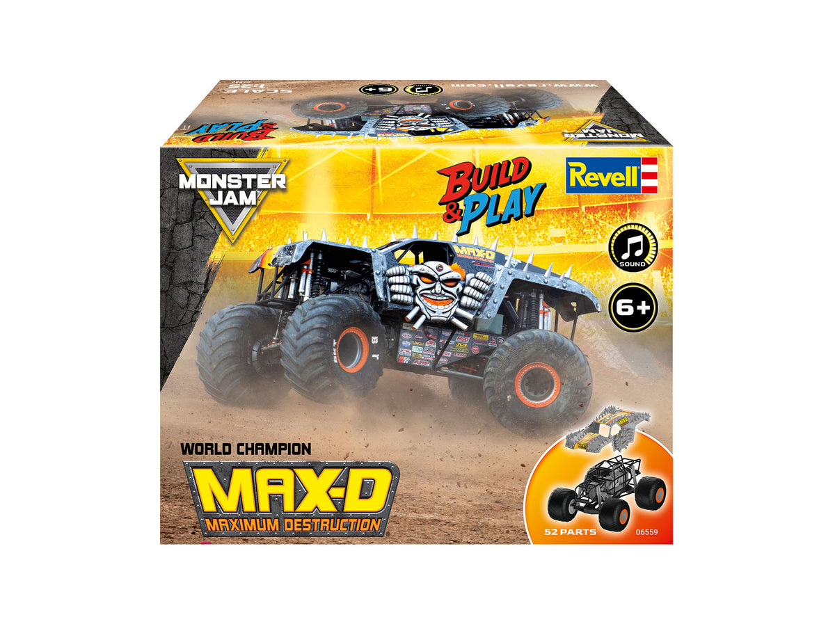 Build & Play: Monster Jam Max-D