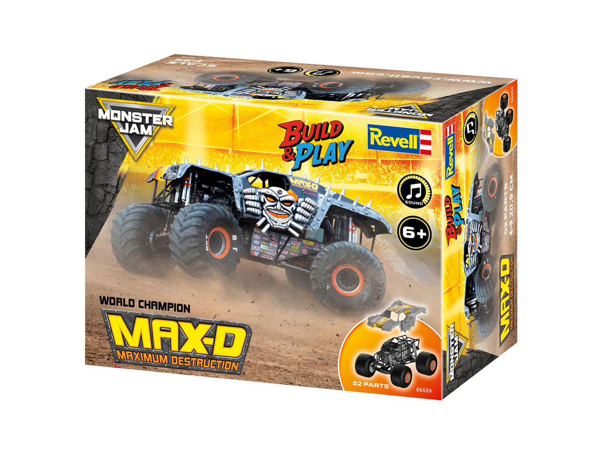 Build & Play: Monster Jam Max-D