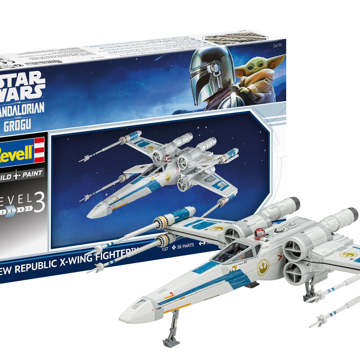 New Republic X-Wing Fighter™ Model: The Mandalorian & Grogu