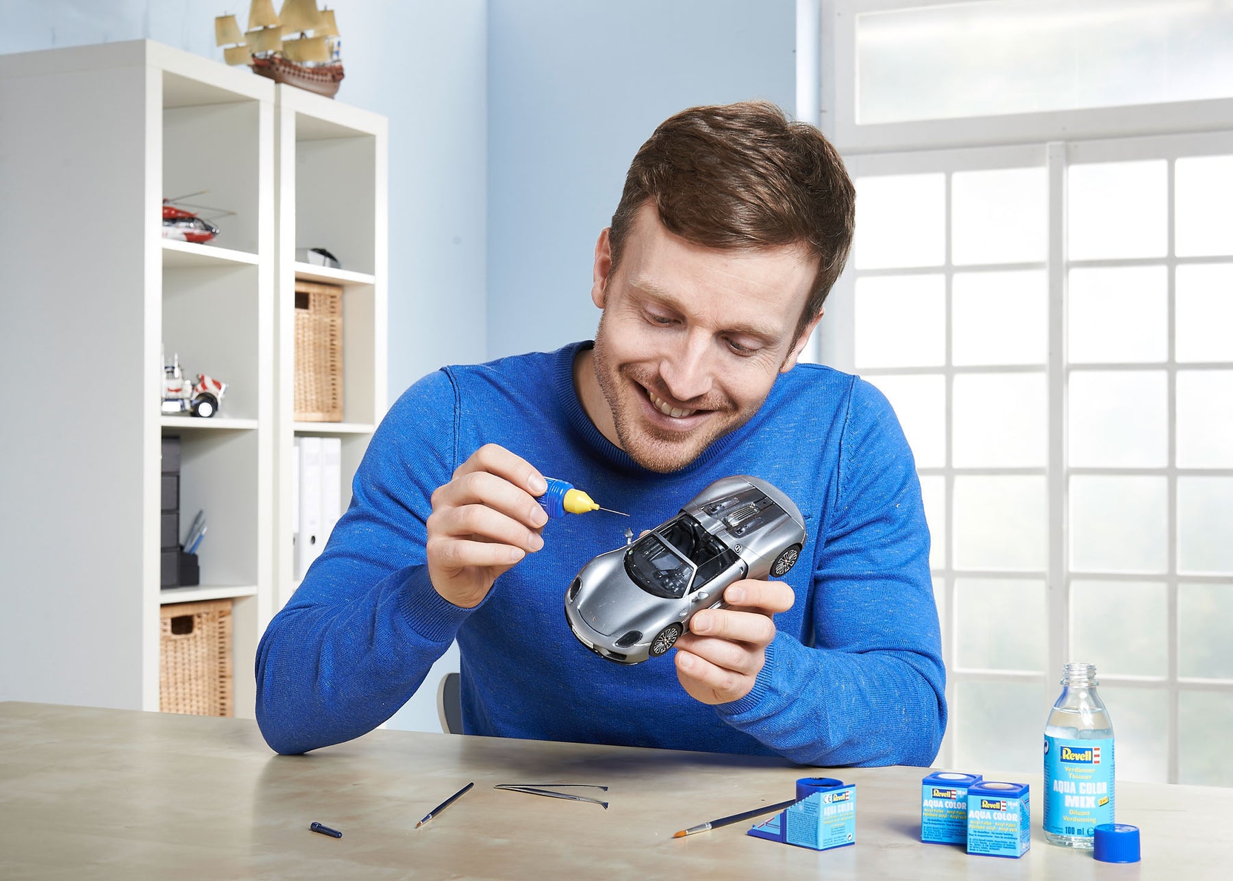 Stavebnice modelu Revell Porsche 918 Spyder v měřítku 1:24