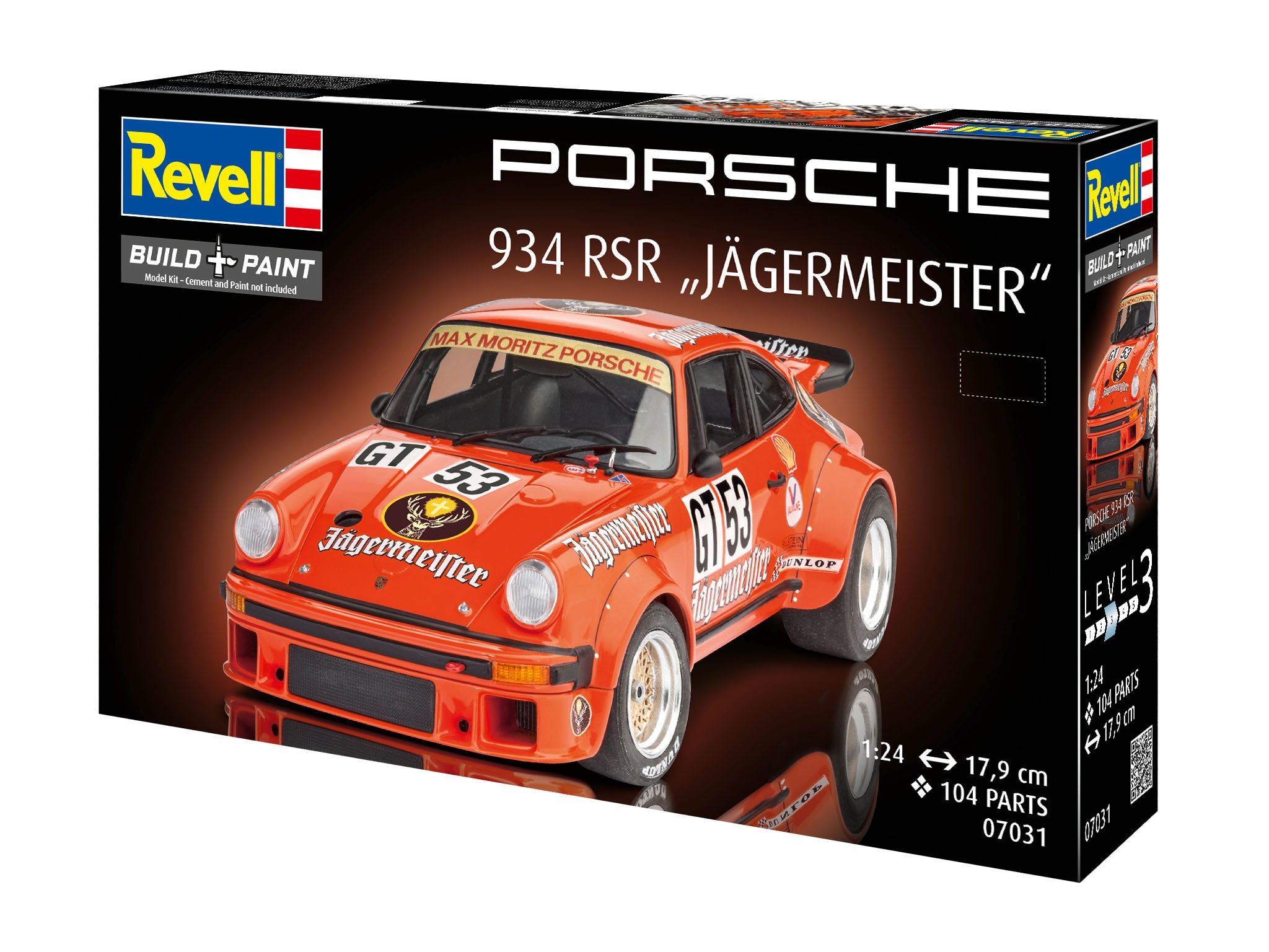 Porsche RSR 934 Jägermeister 1/12 組立完成品 Porsche 934 RSR “Jägermeister”