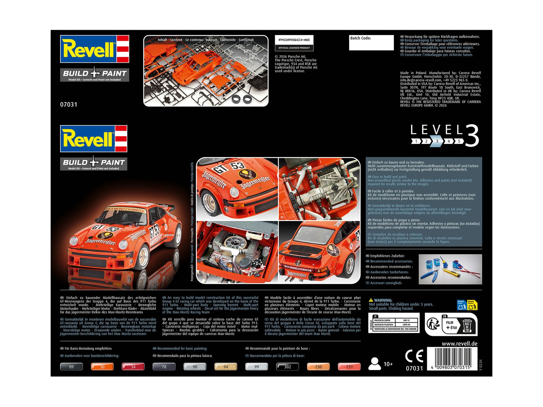 Porsche 934 RSR “Jägermeister”